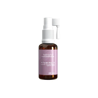 image of Nutriplus Vitamina D Spray - Sabor Limão