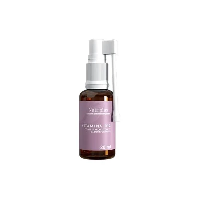 image of Nutriplus Vitamina B12 Spray - Sabor Morango