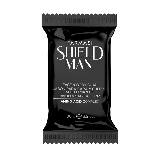 image of Shield Man Sabonete Rosto e Corpo