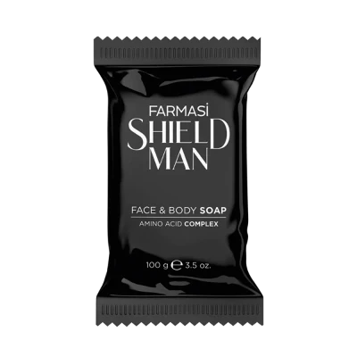 image of Shield Man Sabonete Rosto e Corpo